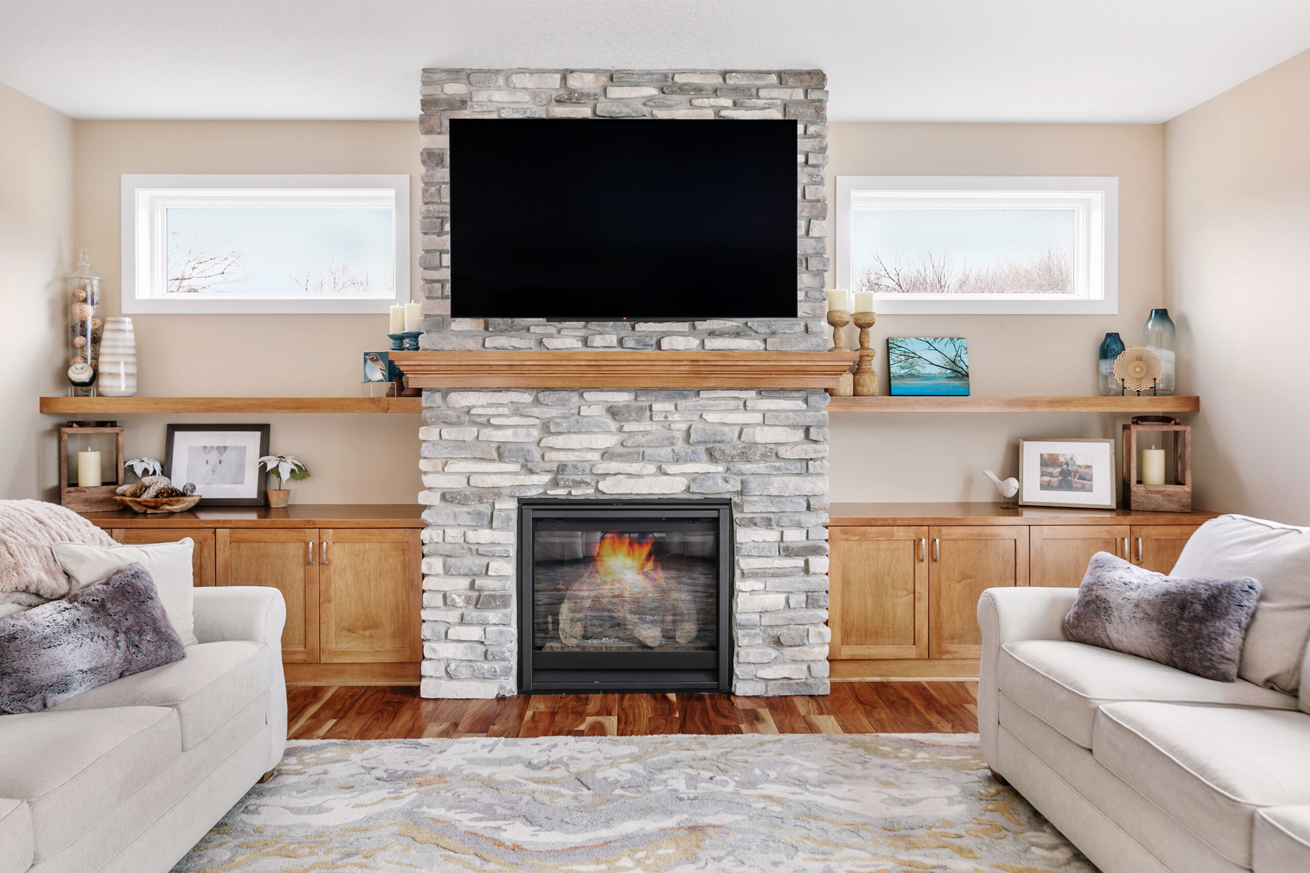 Family Room, Lower Level - 4614 Ham Lake